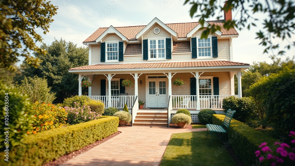 Charming House with Garden in Sunny Environment Charming House with Garden in Sunny Environment