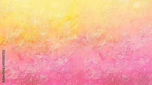 Abstract Watercolor Background with Yellow and Pink Colors