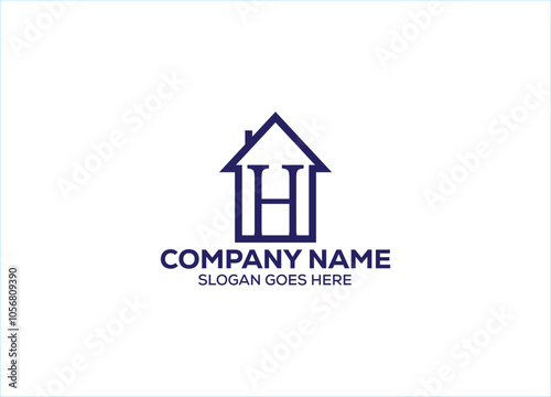 Free Download Real Estate Logo or Icon Design Vector Image Template - GFXLoad