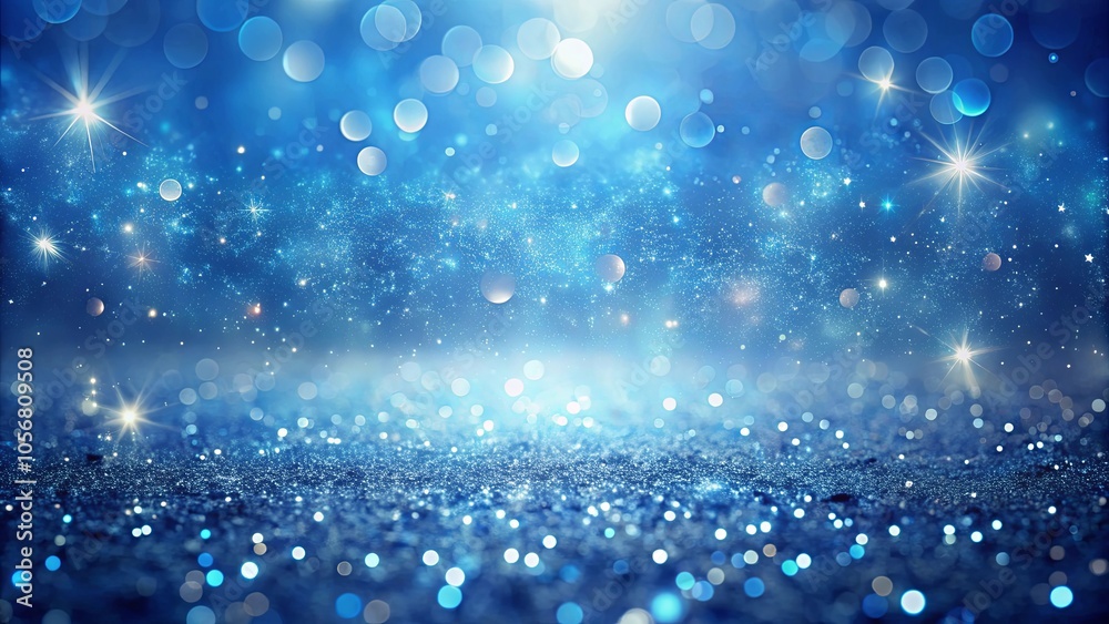 A mesmerizing blue background with twinkling lights and a shimmering layer of sparkling dust, evoking a sense of wonder and magic. A mesmerizing blue background with twinkling lights and a shimmering layer of sparkling dust, evoking a sense of wonder and magic.
