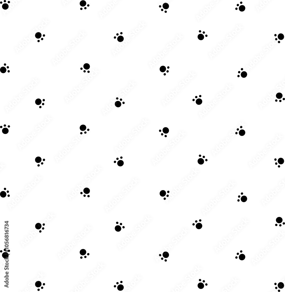 Cat paw print Cat paw print