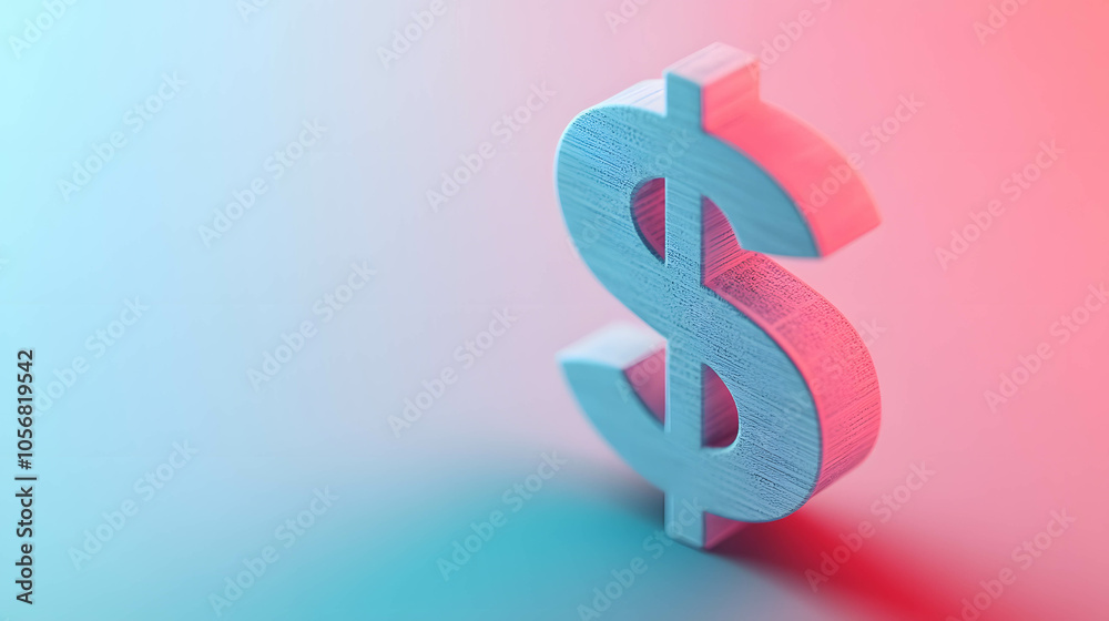 Abstract dollar sign fading, showing value vs. perceived price. Abstract dollar sign fading, showing value vs. perceived price.