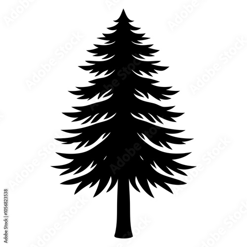  tree isolated on white background