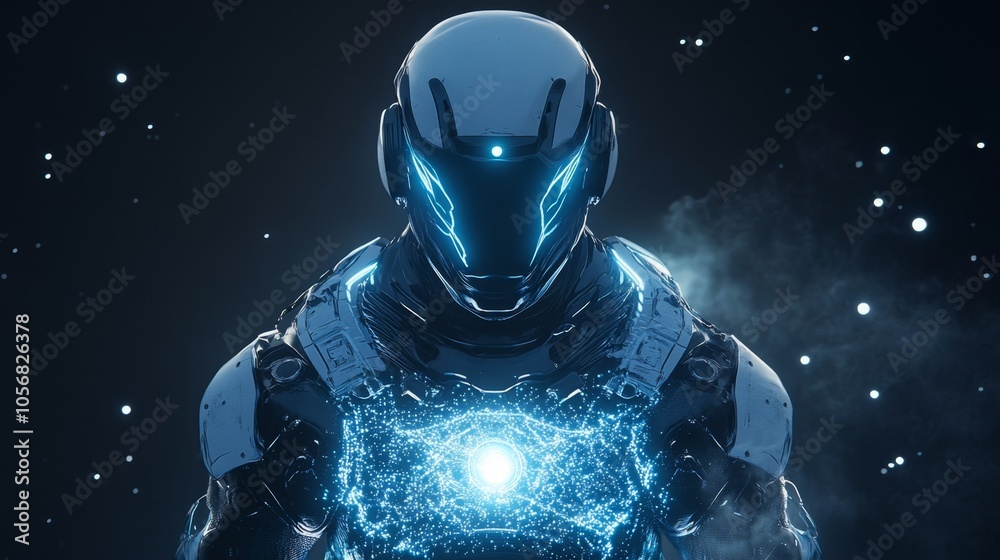 Fototapeta premium Futuristic Concept of Time Travel Technology