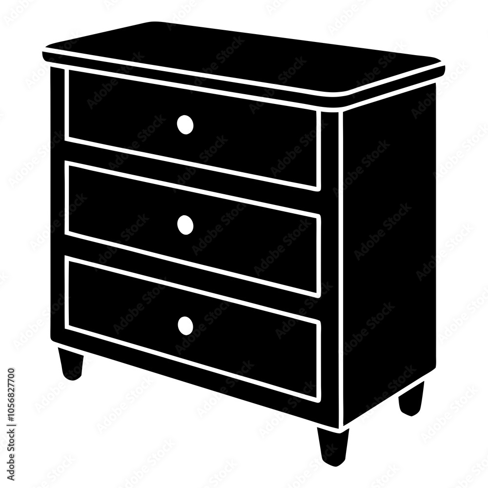 chest of drawers isolated on white chest of drawers isolated on white