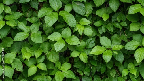 Wallpaper Mural Wild vine plant gracefully spreads across the lush forest floor, creating a vibrant tapestry of green. Torontodigital.ca