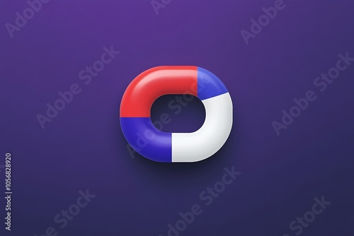 Free Download  3d letter O uppercase on mint background. 3D rendering. Best for anniversary, birthday party, celebration. - GFXLoad