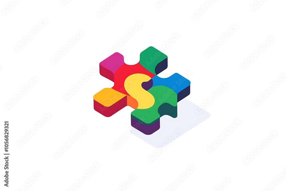 Puzzle Star icon. logo flat design template. Puzzle Star icon. logo flat design template.
