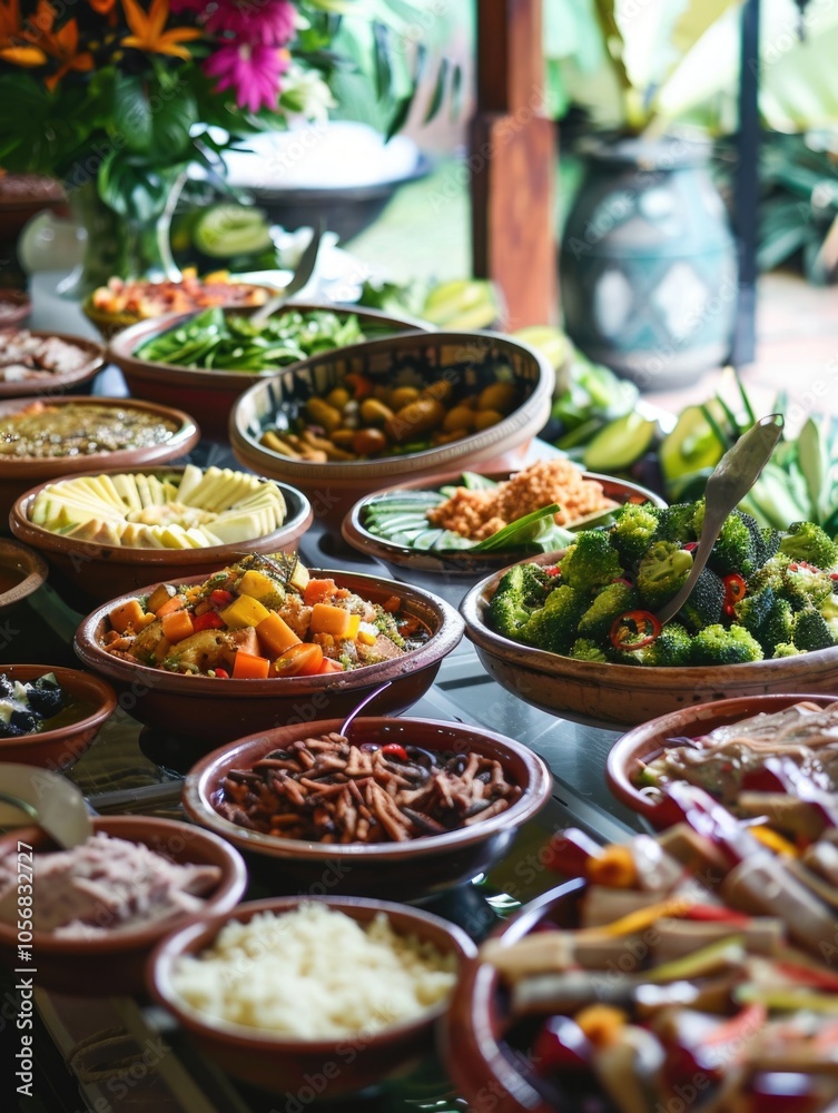 Vibrant Food Display Vibrant Food Display