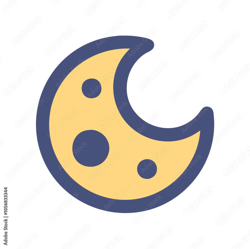 Fototapeta premium moon icon
