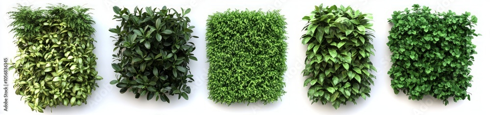Naklejka premium Vertical Garden Wall Art