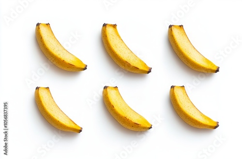 Geometric Banana Pattern photo