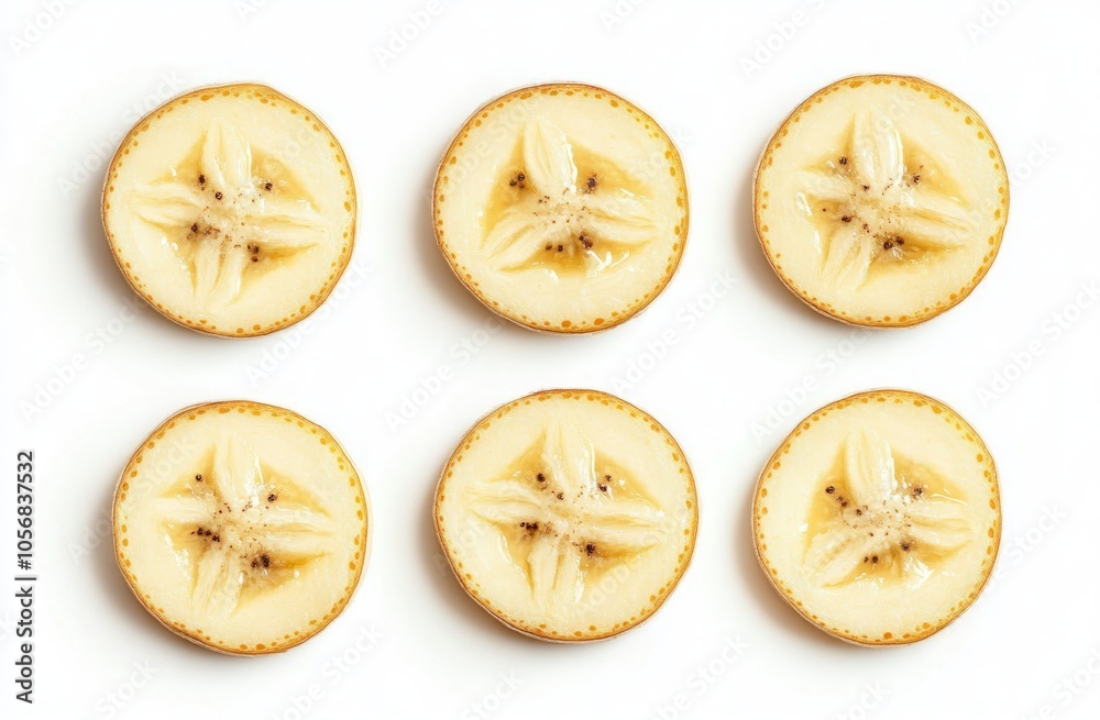 Geometric Banana Slices Geometric Banana Slices