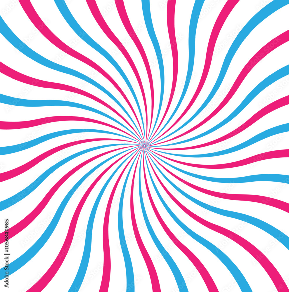 Abstract retro background with pink and blue rays Abstract retro background with pink and blue rays