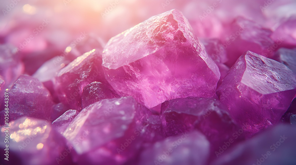 Purple Crystal Macro Close Up - Abstract Background Image