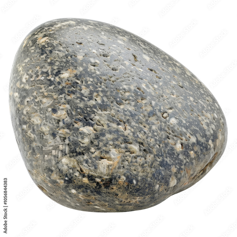 Smooth Gray Stone with Unique Texture and Patterns Smooth Gray Stone with Unique Texture and Patterns
