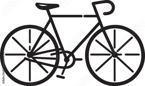 Bycycle sports racing vector