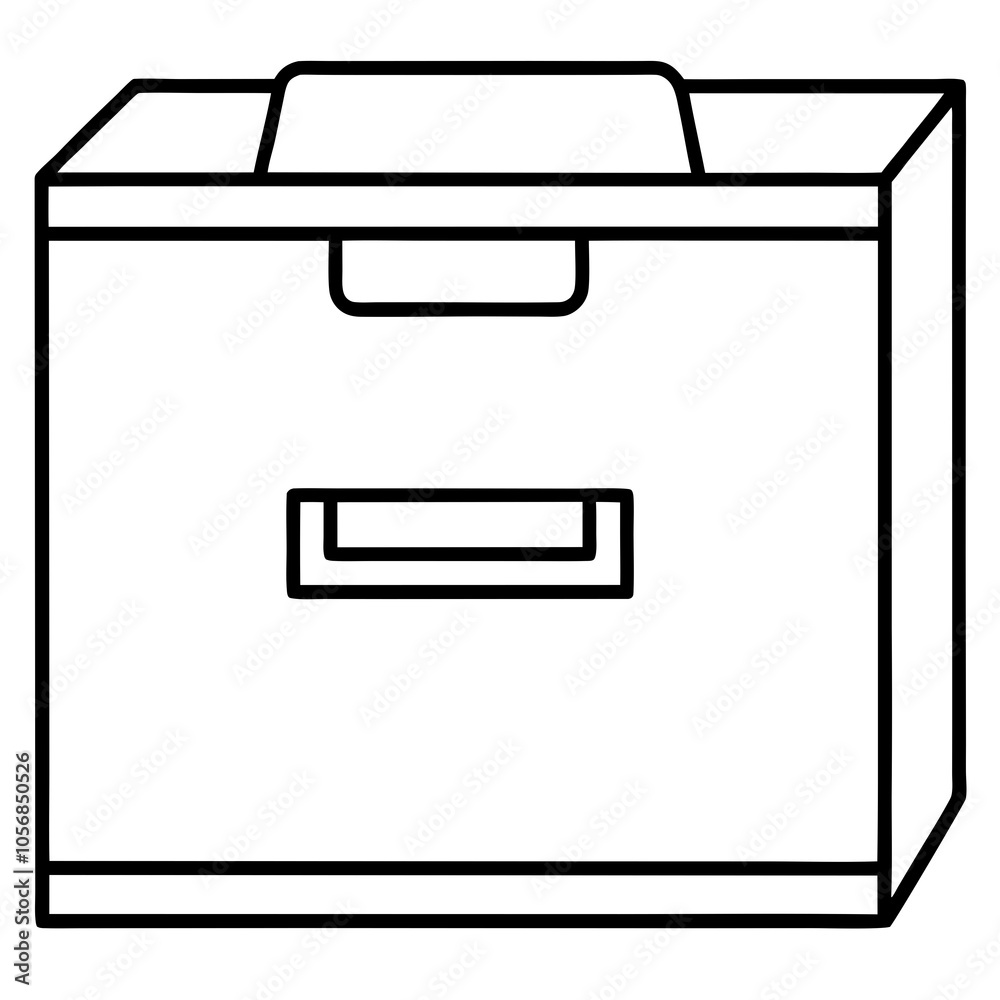 illustration of a cabinet illustration of a cabinet