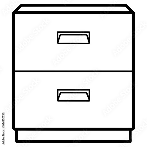 illustration of a cabinet