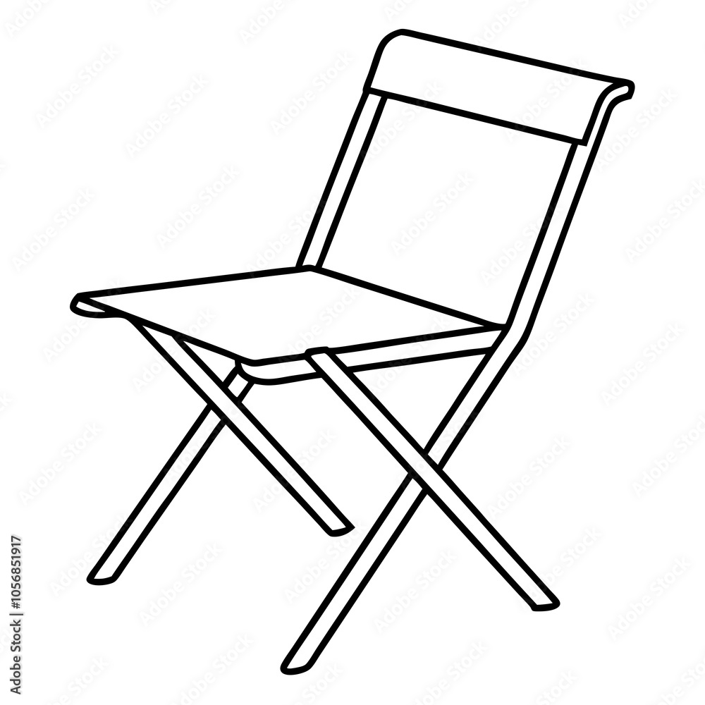 folding chair isolated on white folding chair isolated on white