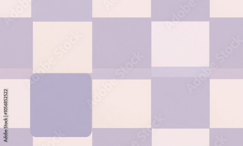 Wallpaper Mural Seamless pattern of overlapping transparent squares in various soft shades creating a color block effect Torontodigital.ca