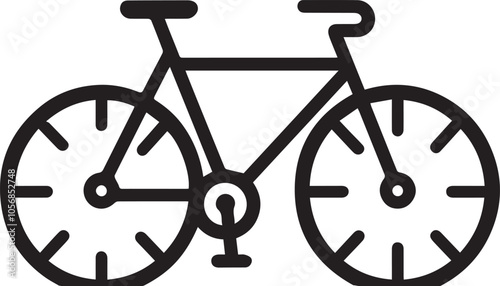 Bycycle sports racing vector