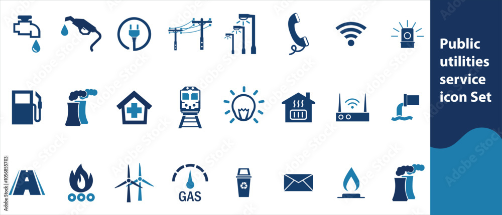 18Public utilities, service. Set of line icons in linear style. Electricity, water supply, gas supply, drainage, garbage removal, major repairs, heating, cold, hot water. Outline conceptual pictogram 18Public utilities, service. Set of line icons in linear style. Electricity, water supply, gas supply, drainage, garbage removal, major repairs, heating, cold, hot water. Outline conceptual pictogram