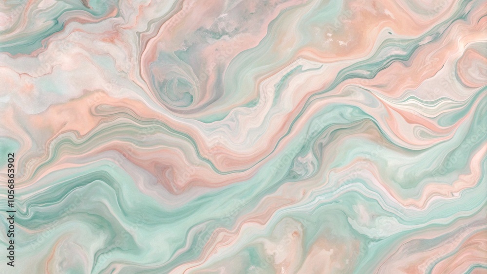 Fototapeta premium Khaki color pastel marble textures color illustration background. 