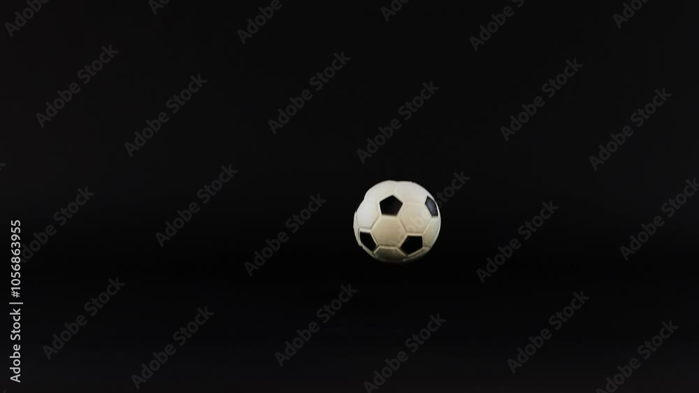 Bouncing Soccer Ball in Motion