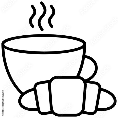 Kaffe Brioche Frühstück