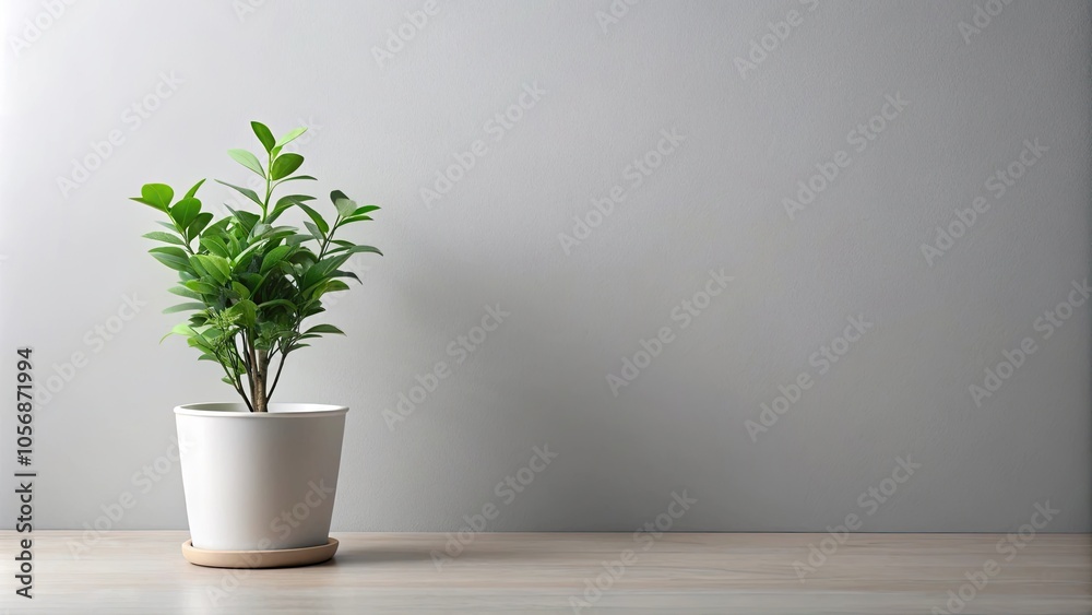 Minimalist plant in a modern pot, modern, minimalistic, plant, greenery, indoor, decor, stylish, contemporary, simplicity Minimalist plant in a modern pot, modern, minimalistic, plant, greenery, indoor, decor, stylish, contemporary, simplicity