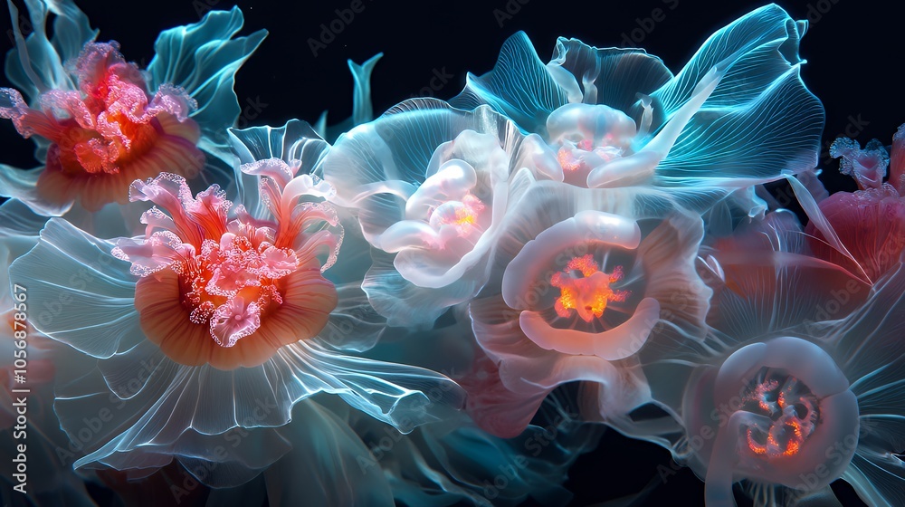 神秘的な花 神秘的な花