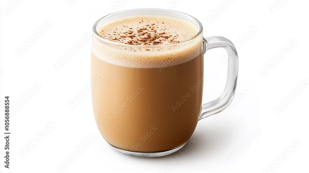 Bulletproof coffee isolated on white background Bulletproof coffee isolated on white background