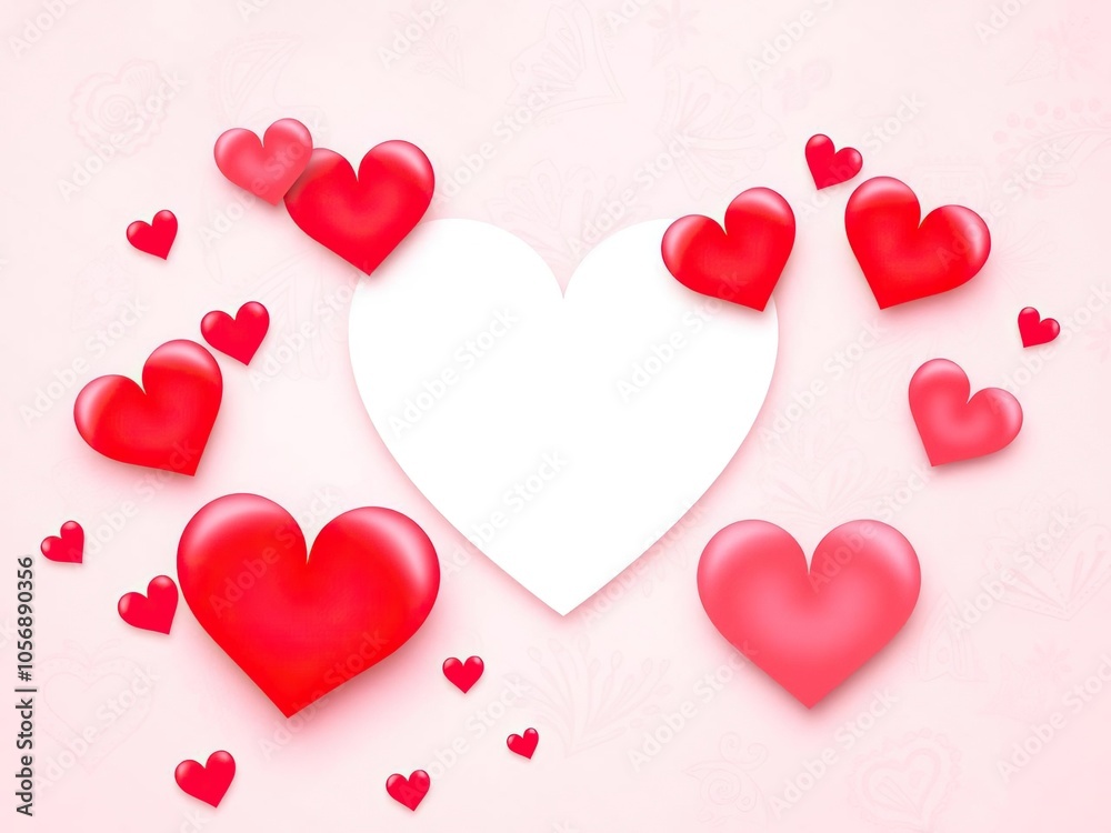 Heart-shaped background with vibrant red and pink gradient colors, perfect for Valentine's Day or love-themed designs, romantic, pink Heart-shaped background with vibrant red and pink gradient colors, perfect for Valentine's Day or love-themed designs, romantic, pink