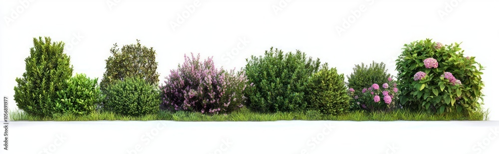 Obraz premium Beautiful Garden Plants Arrangement