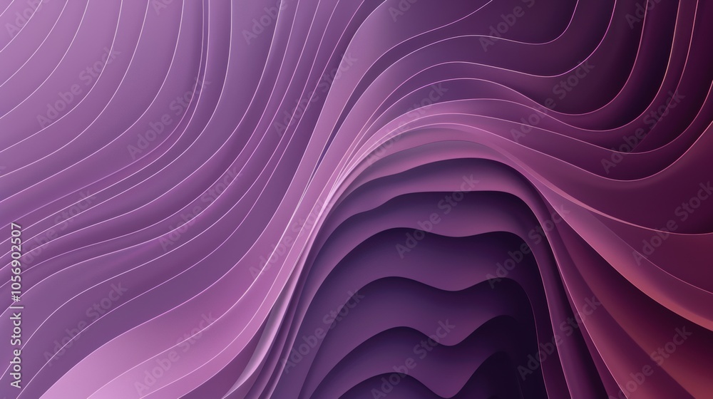 Fototapeta premium Minimalist purple abstract vector design for a blog post, elegant and modern visuals, enhancing online content engagement and aesthetics.