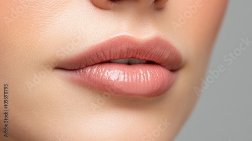 Cosmetic clinic procedures for enhancing lip volume through injections