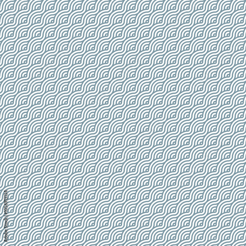 Seamless vector pattern. Modern stylish texture. Geometric linear ornament.