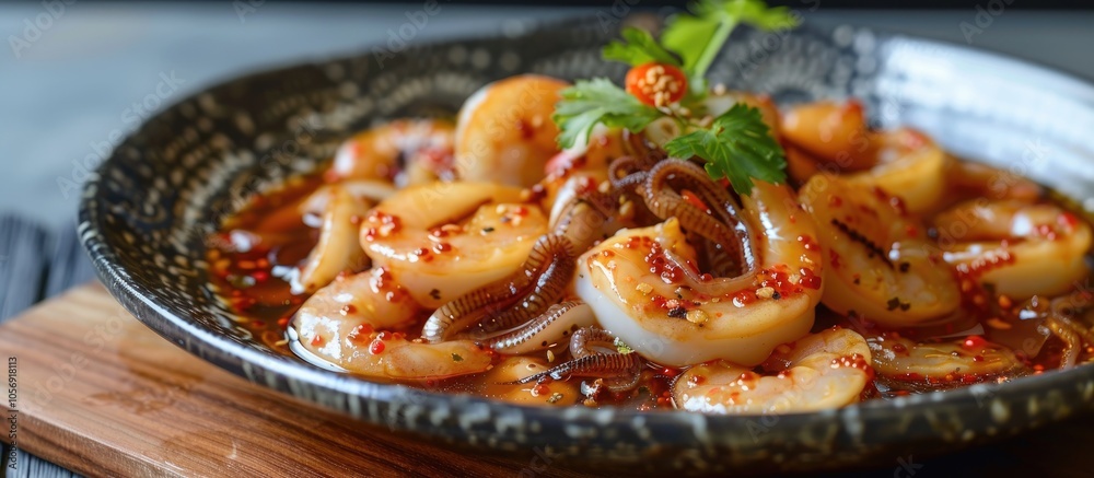 Fresh Seafood Marinated Squid Pickles Fresh Seafood Marinated Squid Pickles