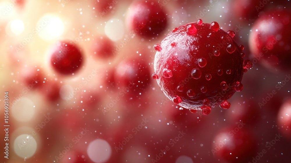 A microscopic view of red blood cells, a vital component of the human circulatory system. A microscopic view of red blood cells, a vital component of the human circulatory system.