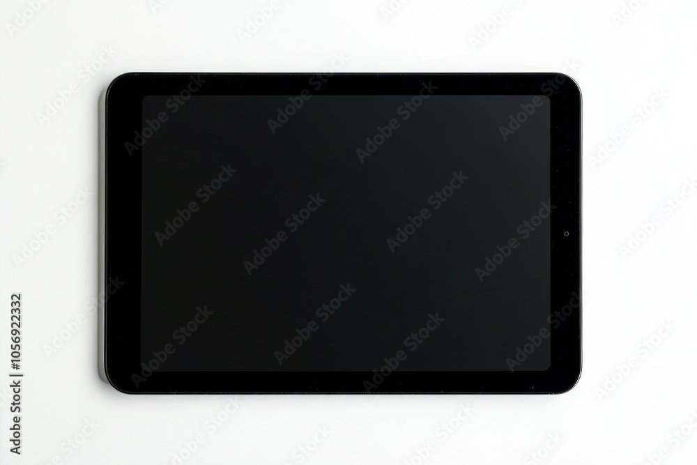Elegant Black Tablet Display Elegant Black Tablet Display