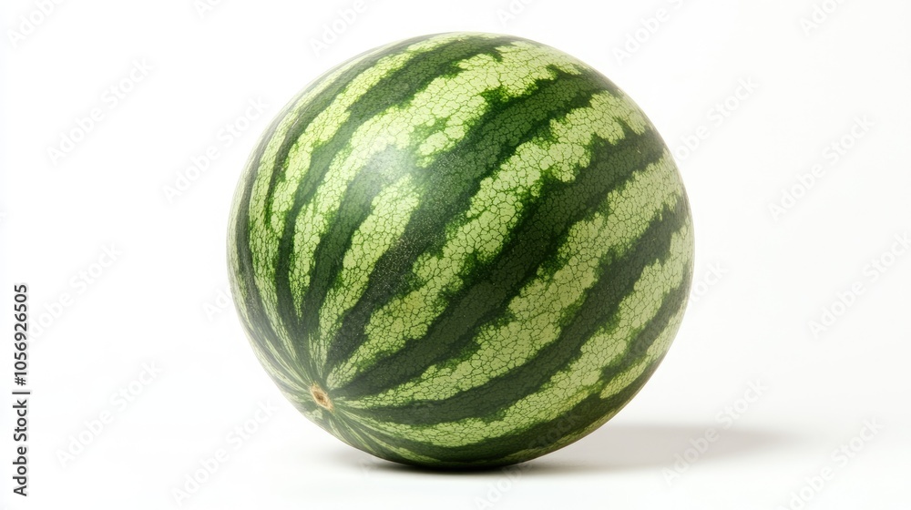 Watermelon on a plain white background Watermelon on a plain white background