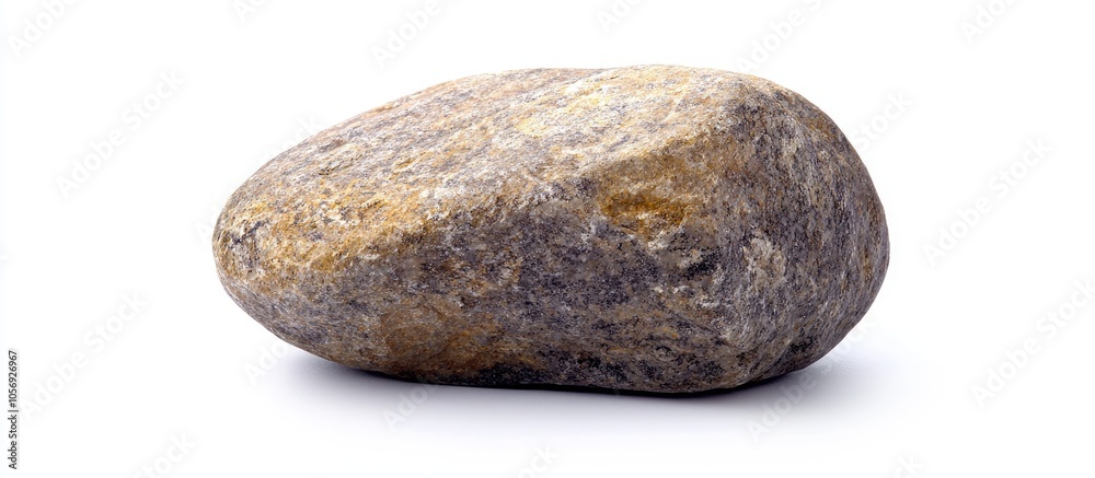Stone Isolated On White Background Clipping Path Included Stone Isolated On White Background Clipping Path Included