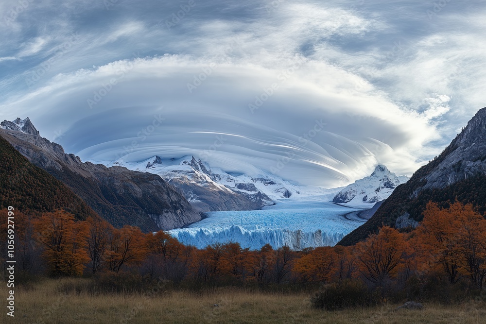 A large cloud of white and gray with a blue sky in the background A large cloud of white and gray with a blue sky in the background