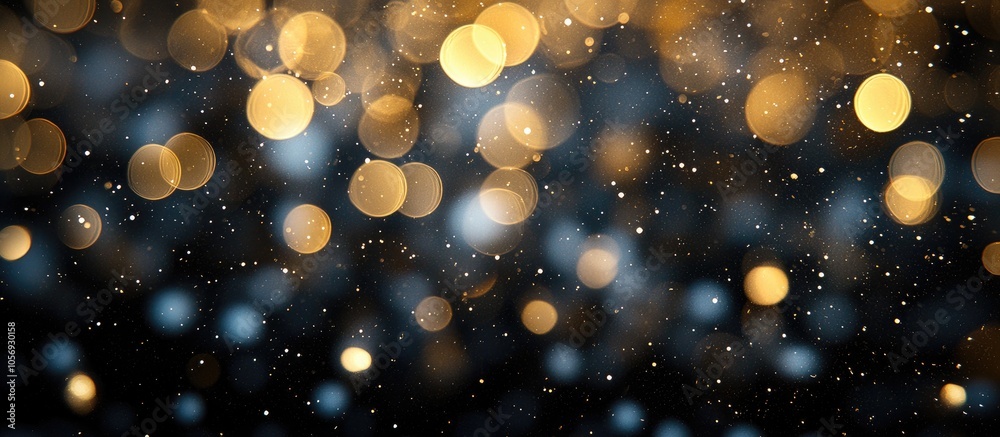 Blur Bokeh Of Light On Black Background Blur Bokeh Of Light On Black Background
