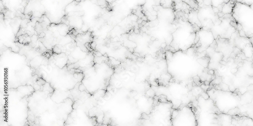 Marble granite white background wall surface. Black and white Marbling surface stone wall tile texture. Ceramic counter texture stone slab smooth tile Abstract light elegant Panoramic pattern graphic.