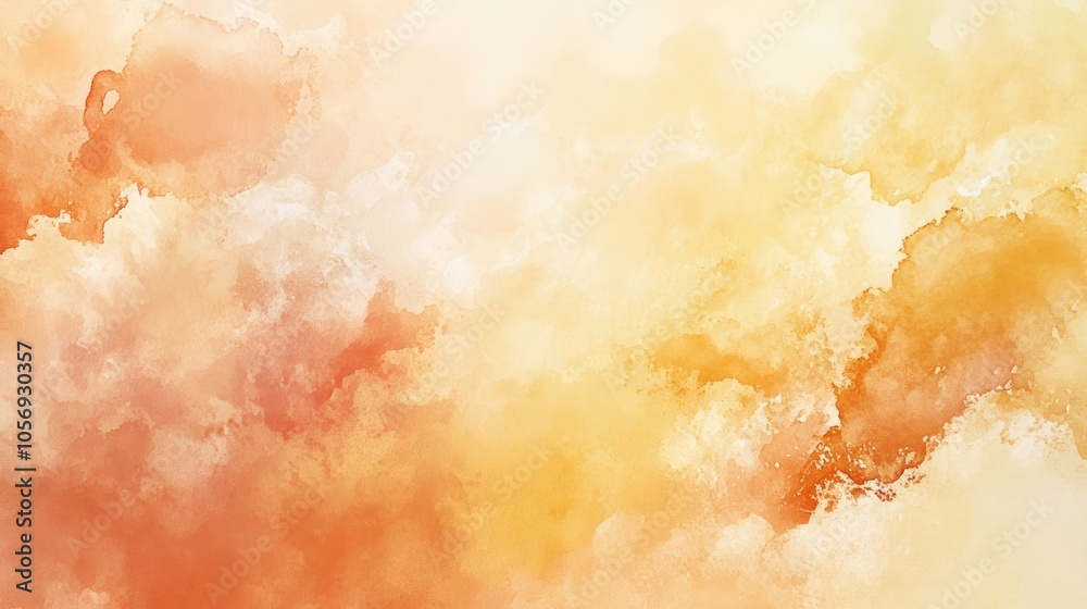 A warm and inviting abstract background featuring soothing butterscotch hues in watercolor exuding a sense of comfort and radiance A warm and inviting abstract background featuring soothing butterscotch hues in watercolor exuding a sense of comfort and radiance