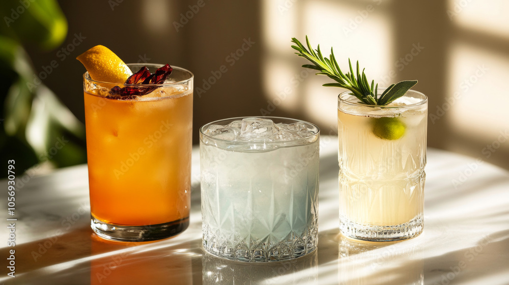 With the rise of mindful drinking, non-alcoholic alternatives to traditional spirits have become trendy, allowing for sophisticated mocktails. With the rise of mindful drinking, non-alcoholic alternatives to traditional spirits have become trendy, allowing for sophisticated mocktails.