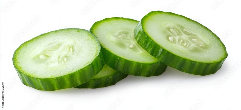 Fresh Cucumber Slices Fresh Cucumber Slices