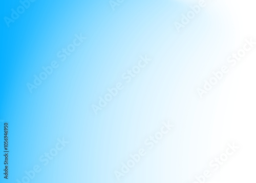 Blue gradient transparent background